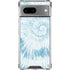 Blue and White Tie Dye Google Pixel 8a Clear Case